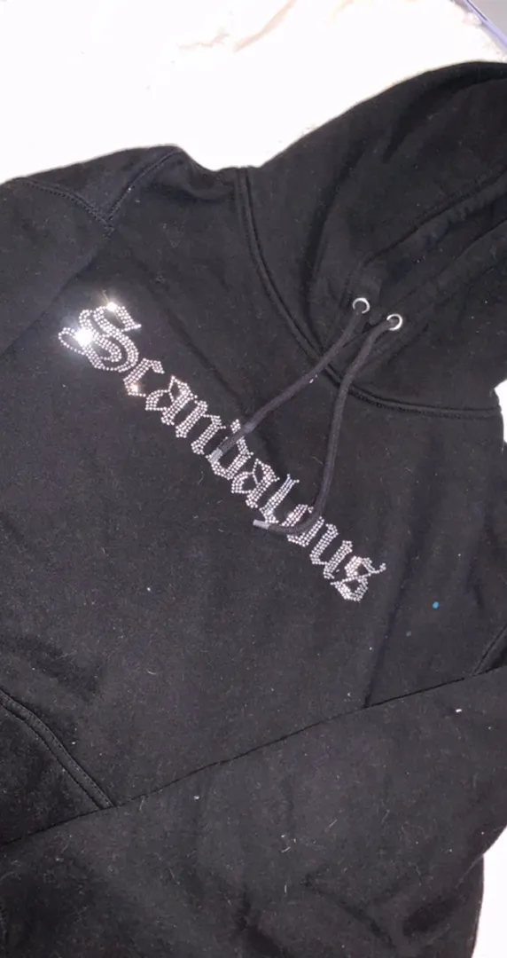 Scandalous Hoodie Black Size L - Image 2
