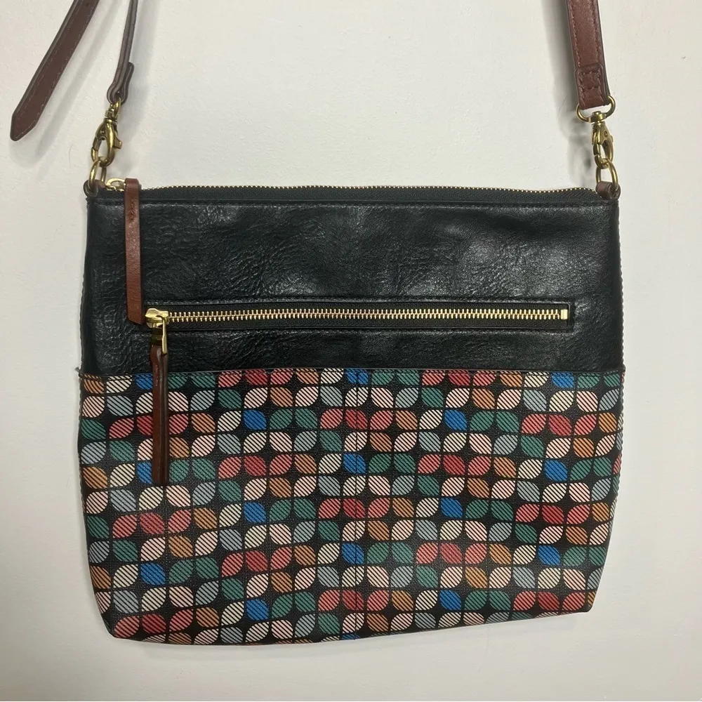 Fossil  Fiona large crossbody‎ bag multicolored - Image 4