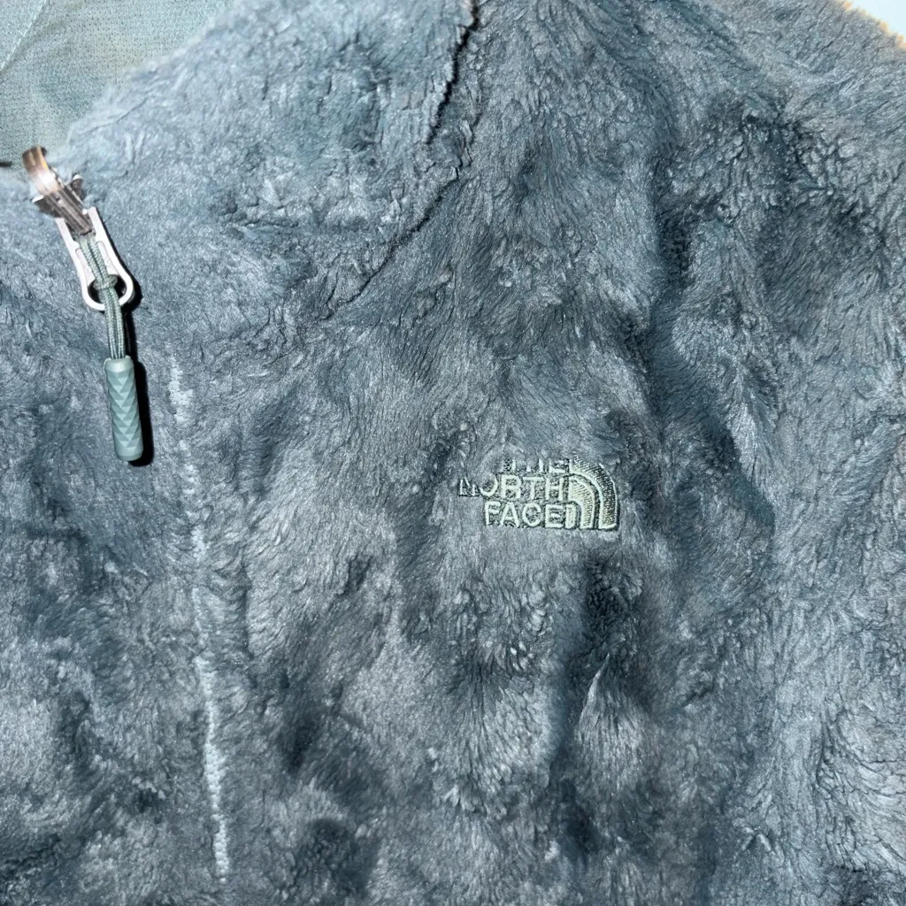 The North Face Fleece Jacket in Charcoal - Image 4