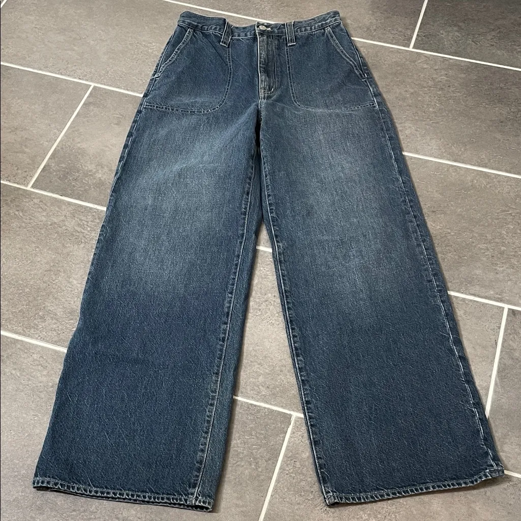 Madewell Super Wide Leg Jean size 27X33 - Image 2