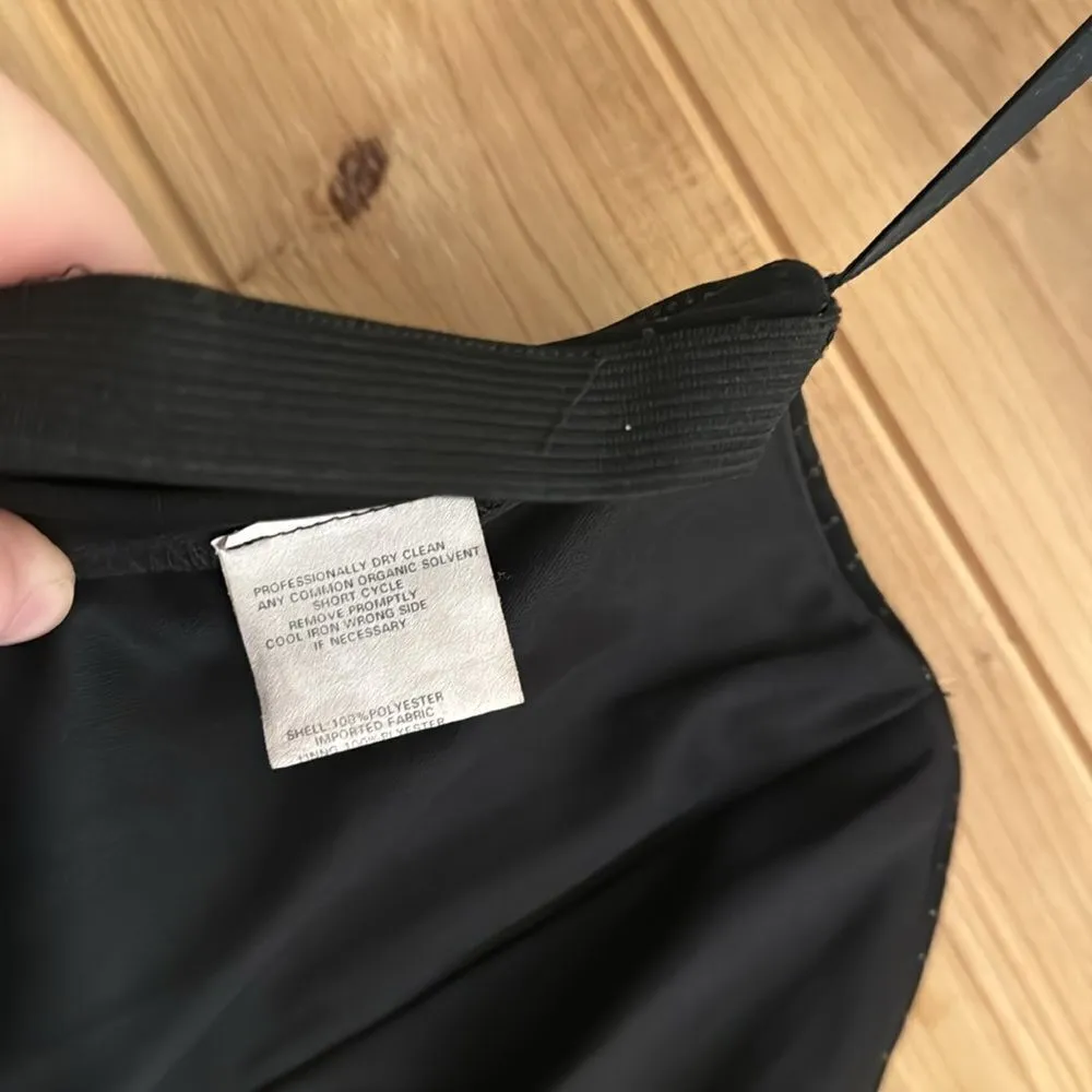 Vintage Jessica McClintock For Gunne Sax Size 7 Ruched Bodice Strapless Gown - Image 11