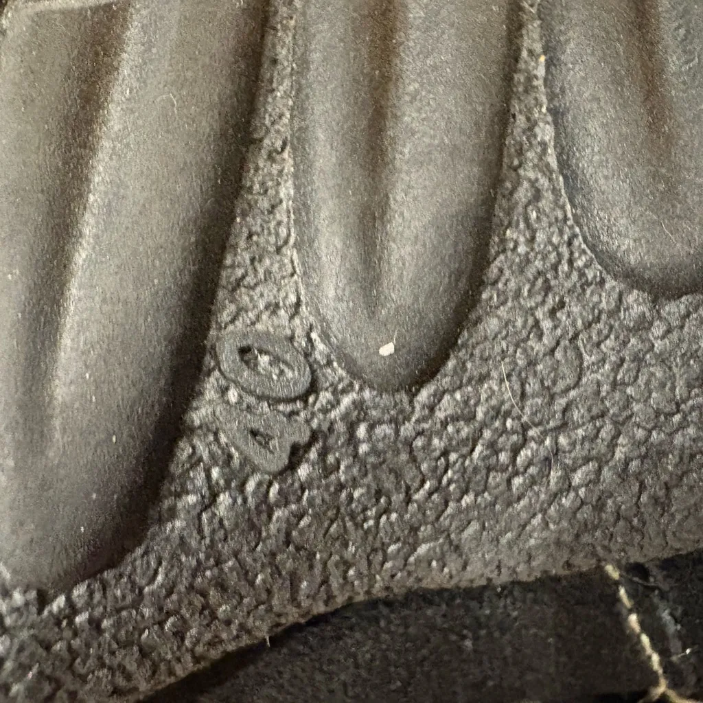 Tamaris suede fur lined boots moccasins black sz 40 9 - Image 9