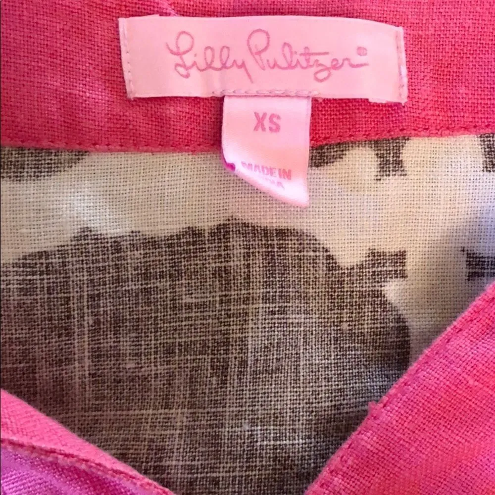 Lilly Pulitzer Linen Tunic - Image 7
