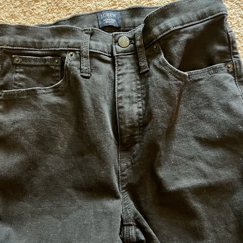 J crew high rise boot jeans 28 - Image 6