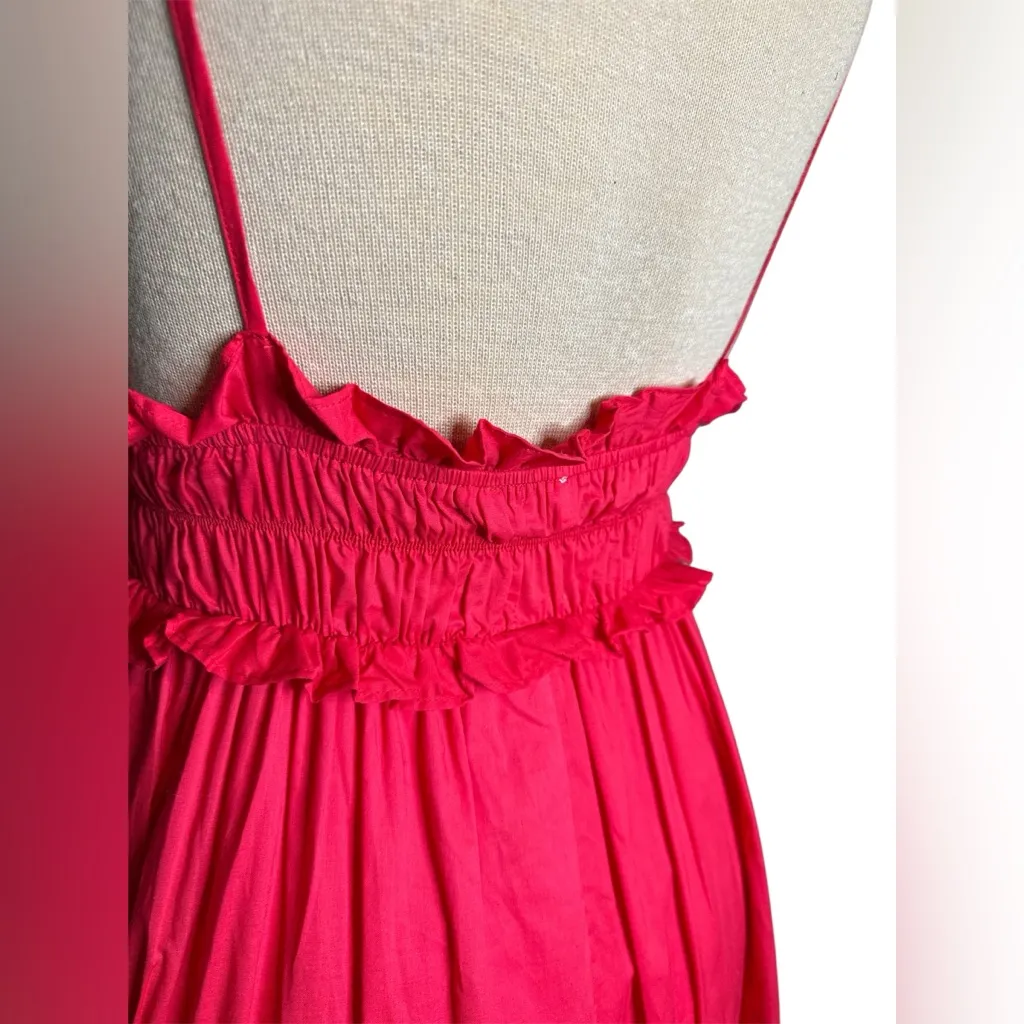 Pink Lily Fuchsia Hot Pink Babydoll Sundress Size‎ Small Style MF039 NWOT - Image 4