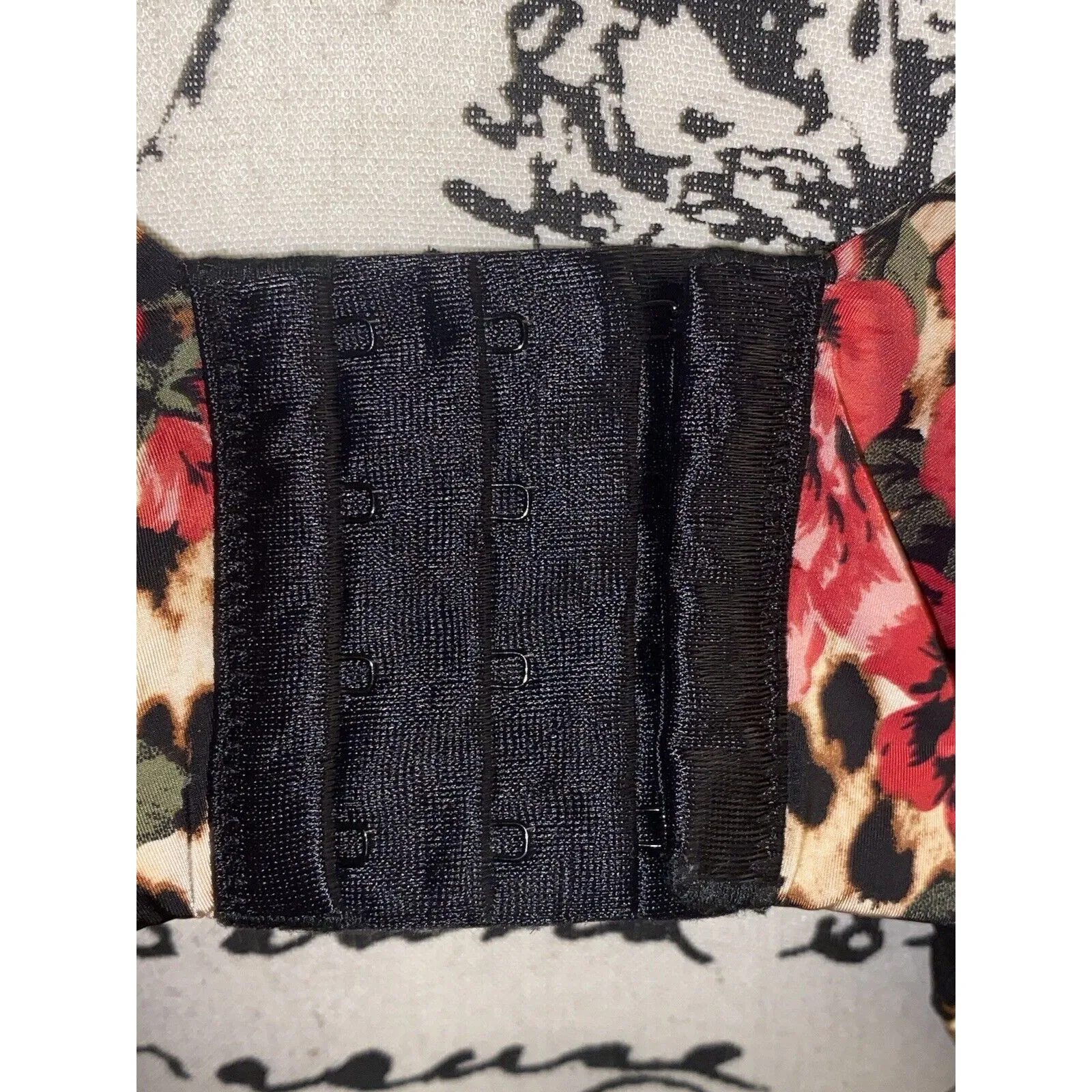 Torrid Curve Plus Leopard Floral Print Underwire Bra 46DD NWOTS - Image 16