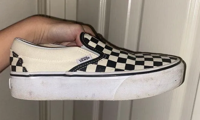 Vans Checkered Platform Slip-Ons - Image 2