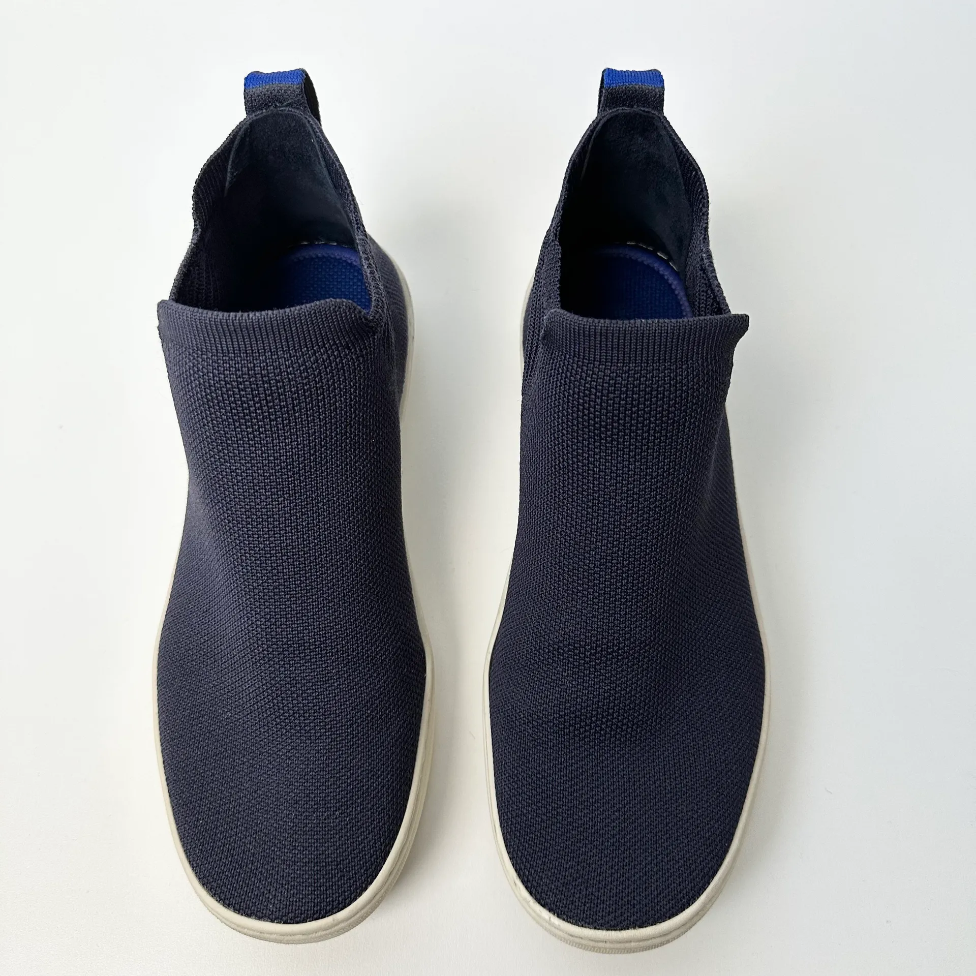 Rothys Chelsea Boot Sneakers in Navy - Image 3