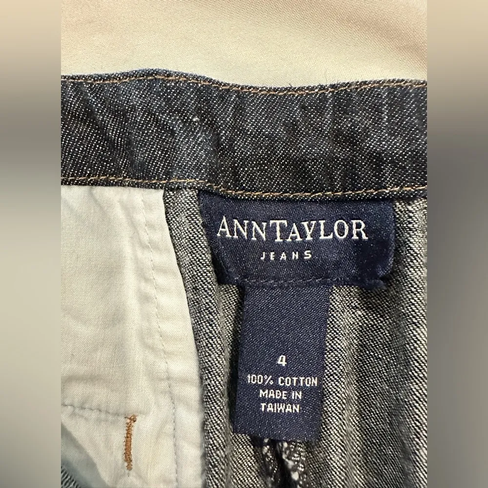 Ann Taylor Blue Skorts with Wrap Design - Image 8