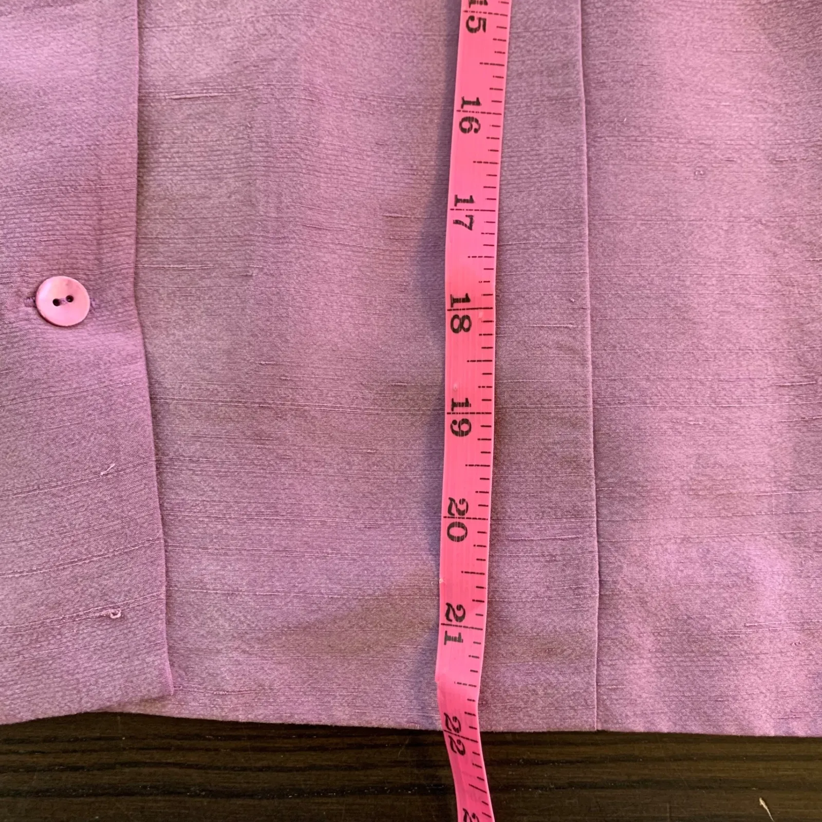 Eileen Fisher Silk Suit Set Lavender Blazer Skirt Womens Small Event Wedding - Image 8