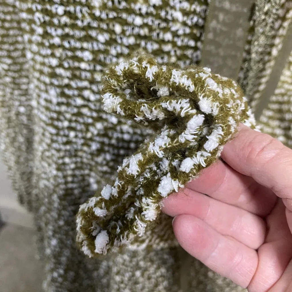 A’reve woven layered tiered‎ dress Green - Image 8