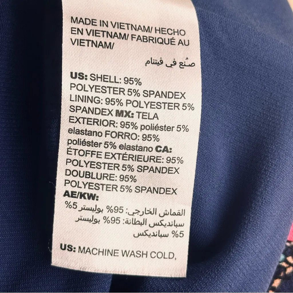 Chico’s  Medallion-Print Tie-Sleeve Dress Floral Paisley Shift - Image 15