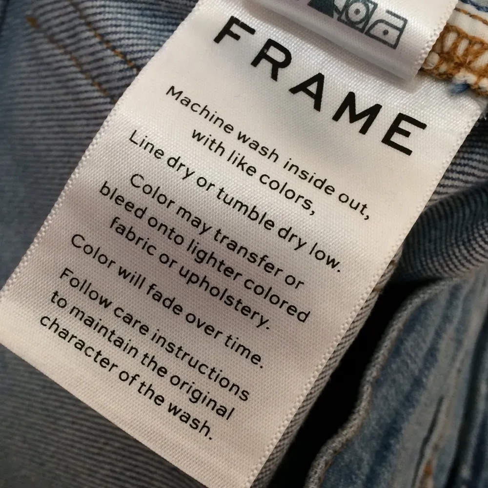 frame denim FRAME Le Nouveau Straight Raw Hem Big Cuff Jeans - Image 8