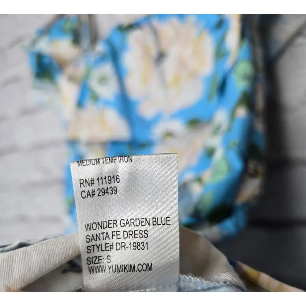 Yumi Kim Santa Fe Wonder Garden Floral ruffle boho mini dress Small. - Image 8