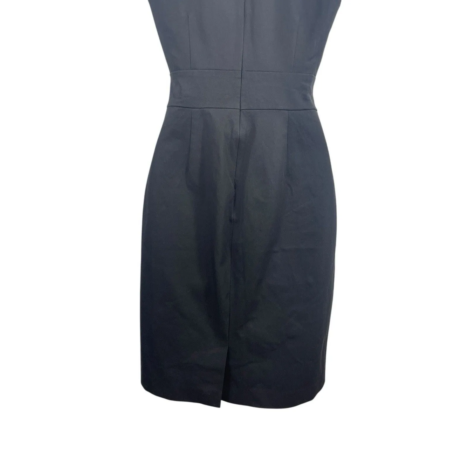 Banana Republic Women’s Size 2 Black Halter Sheath Dress Career Office - Image 6