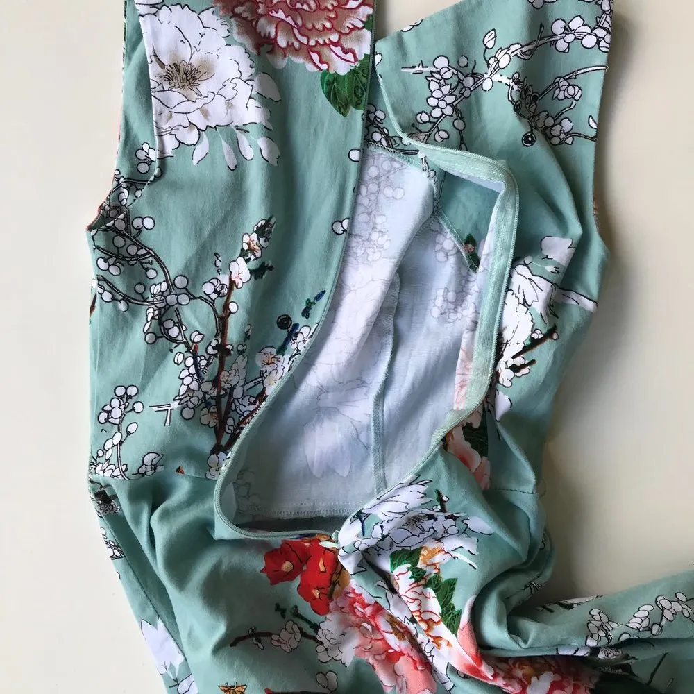 Dress Floral Butterflies XS Exta Small - Image 10