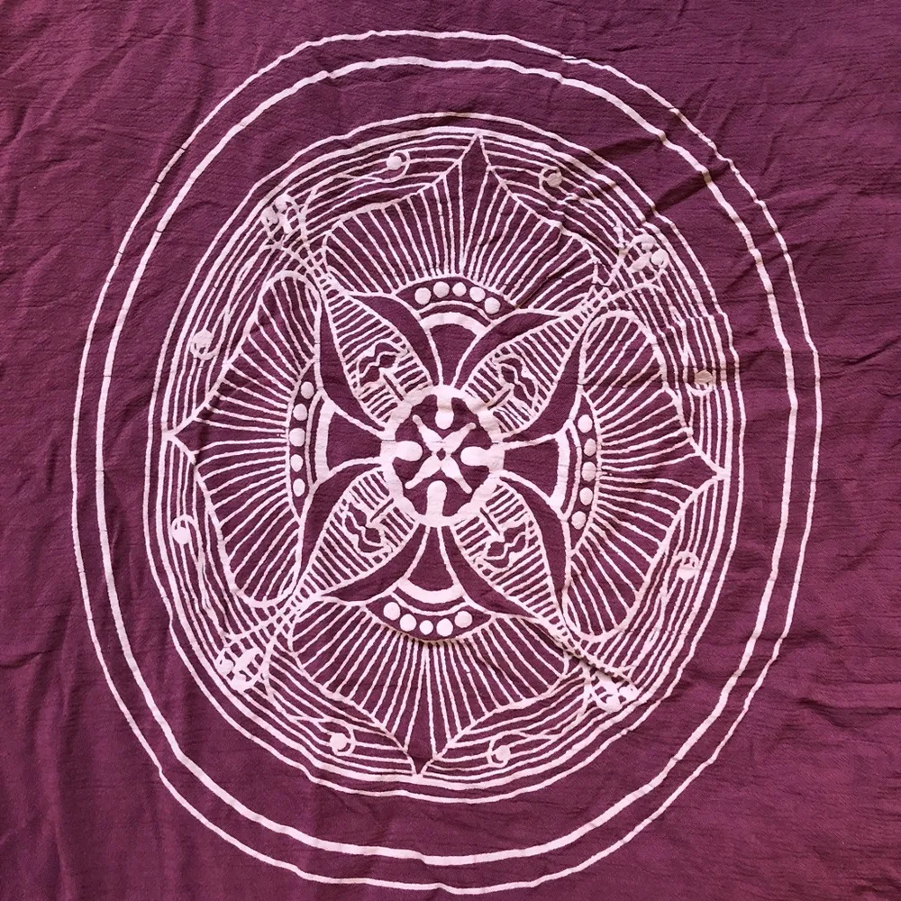 Style house circle design kimono bell sleeves Sz M - Image 6