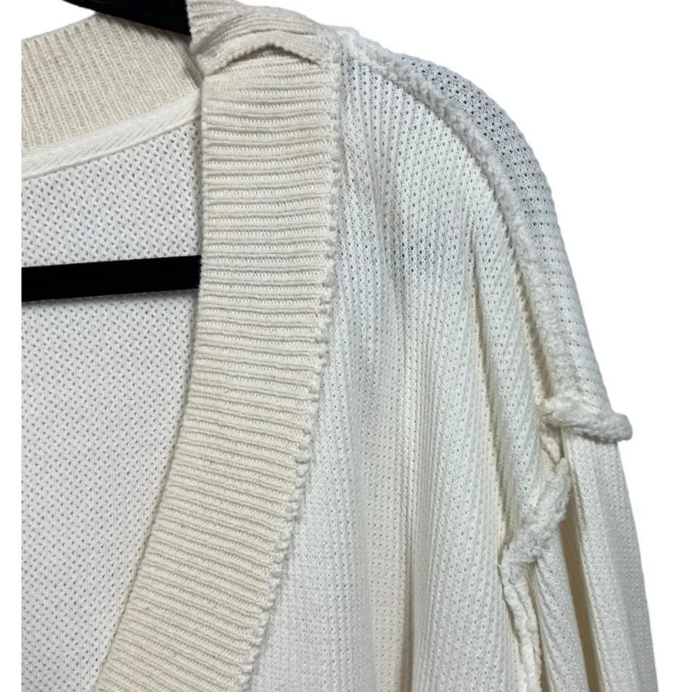 Free‎ People Asher Thermal Knit V-neck Top M - Image 11