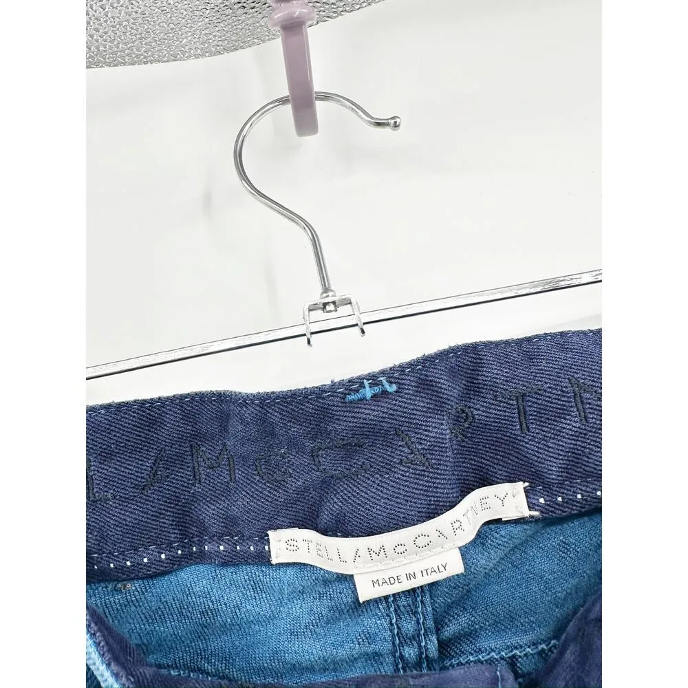 Stella McCartney Blue Acid Wash High Rise Stretch Denim Skinny Jeans Size 26 - Image 5