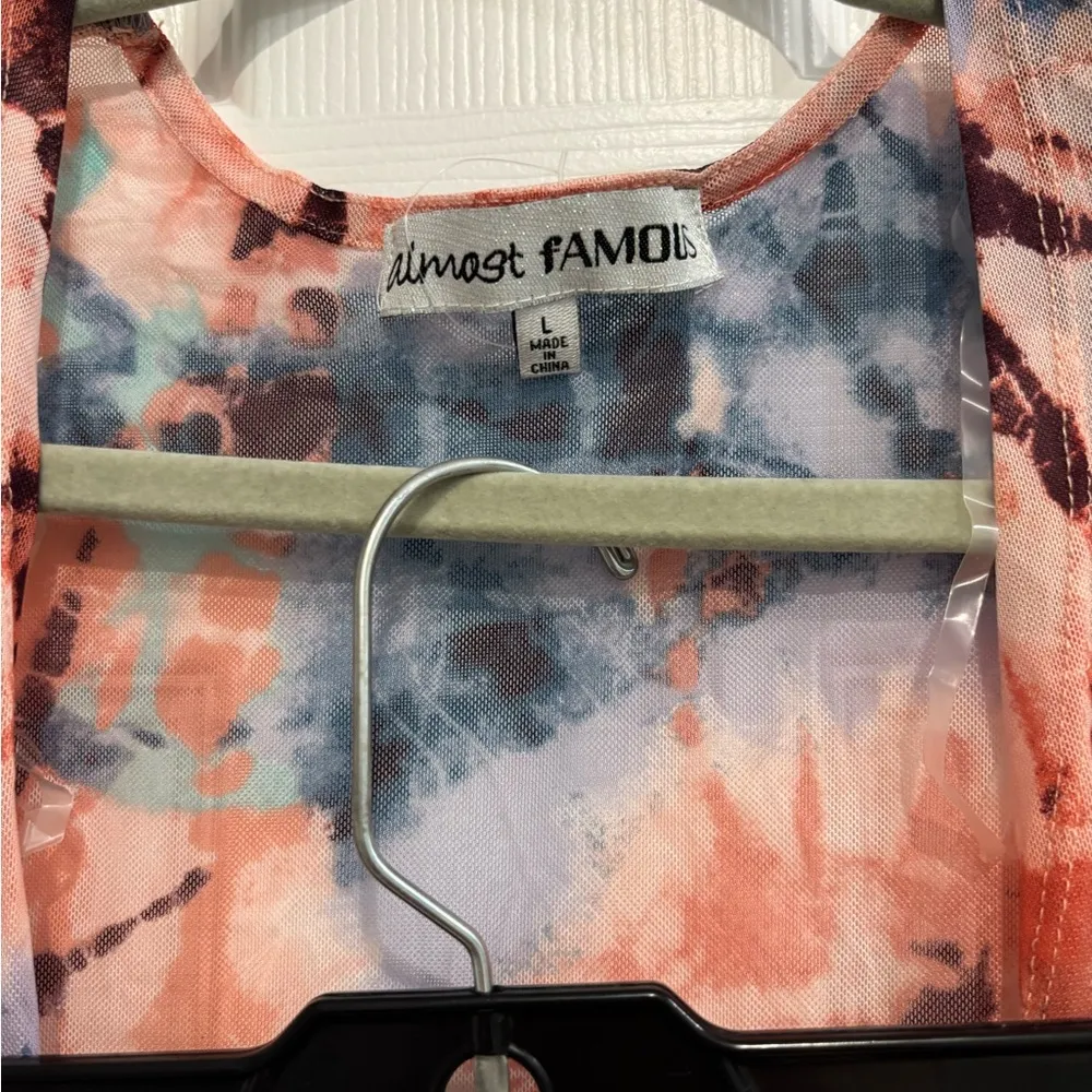 Almost Famous Strapless Dress with Cover Up - Image 5