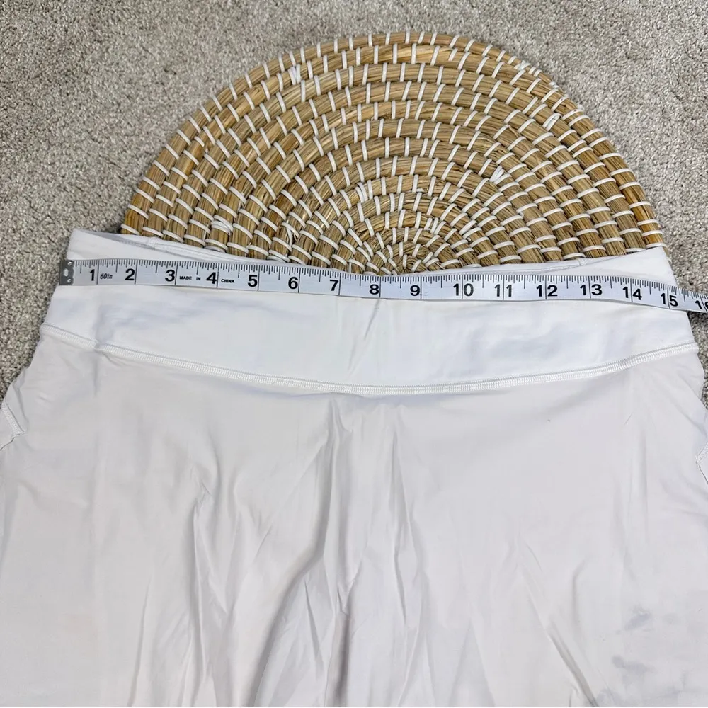 Women’s Quick Pace Skirt Skort 13" White Size 8 - Image 12