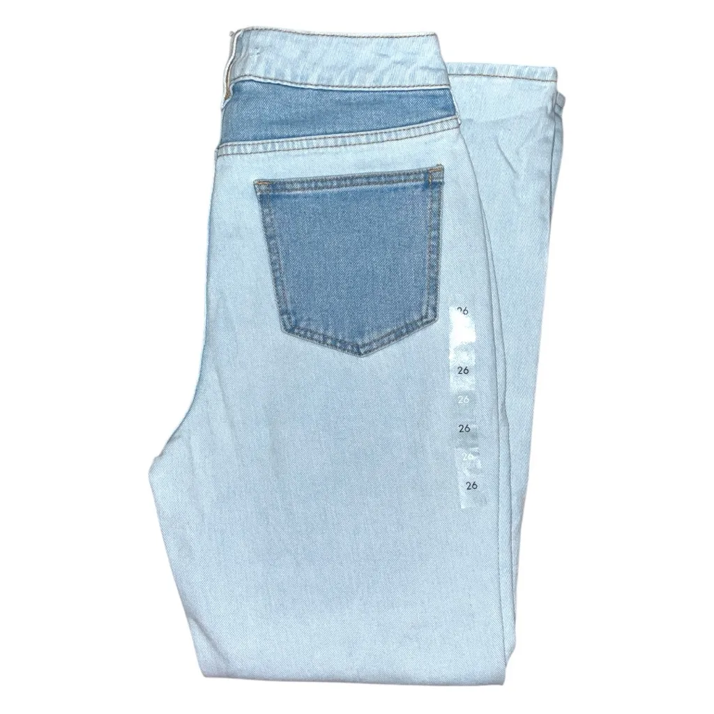 PacSun 🎄 Hopper Patch Blue Mom Jeans - Image 3