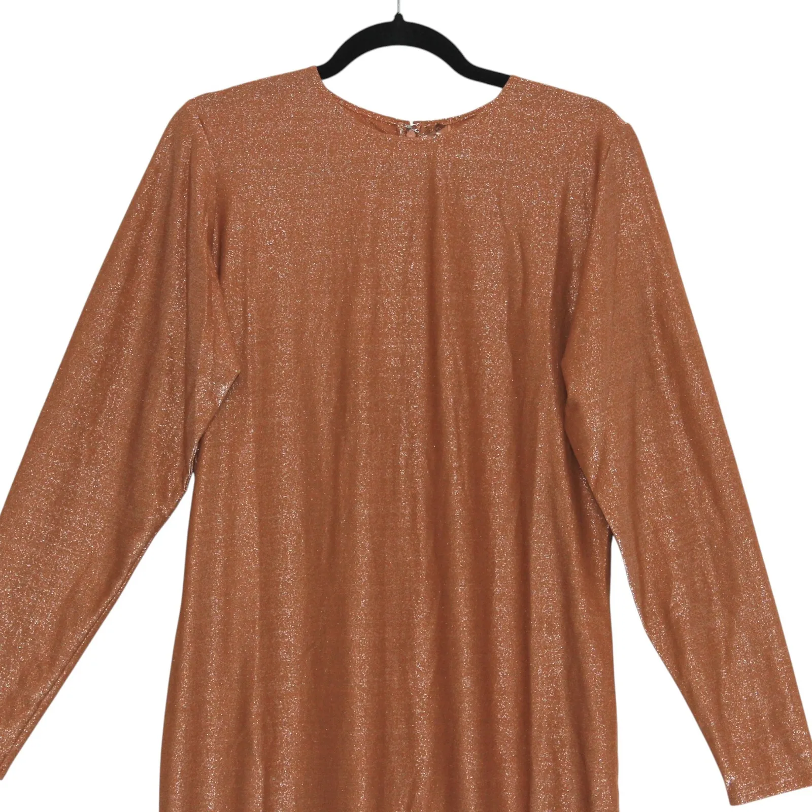 SKIMS Shimmer Catsuit Full Length Bodysuit Copper 3X NWT - Image 3