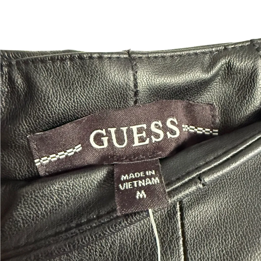 NWT Guess Faux Leather Leggings – Size Medium - Image 4