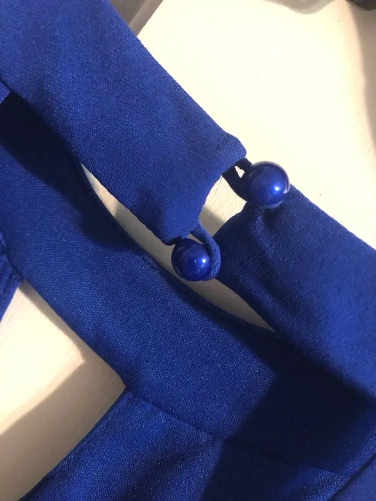 Long Blue Dress - Image 4