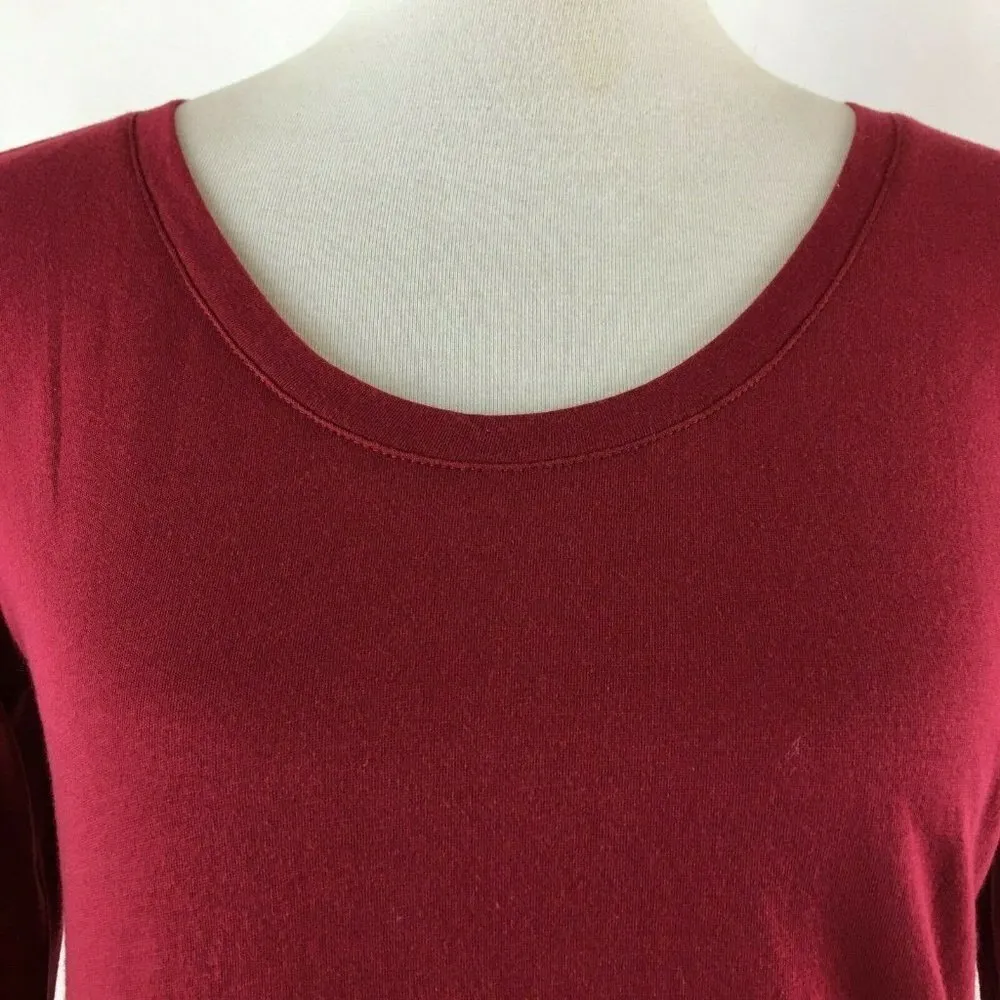 ABOUND Red Long Sleeve Everyday Tee - Image 3