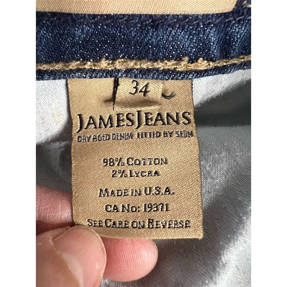 James Jeans Women's Bootcut Jeans Plus Size 34 Blue Medium Wash Relaxed … - Image 9