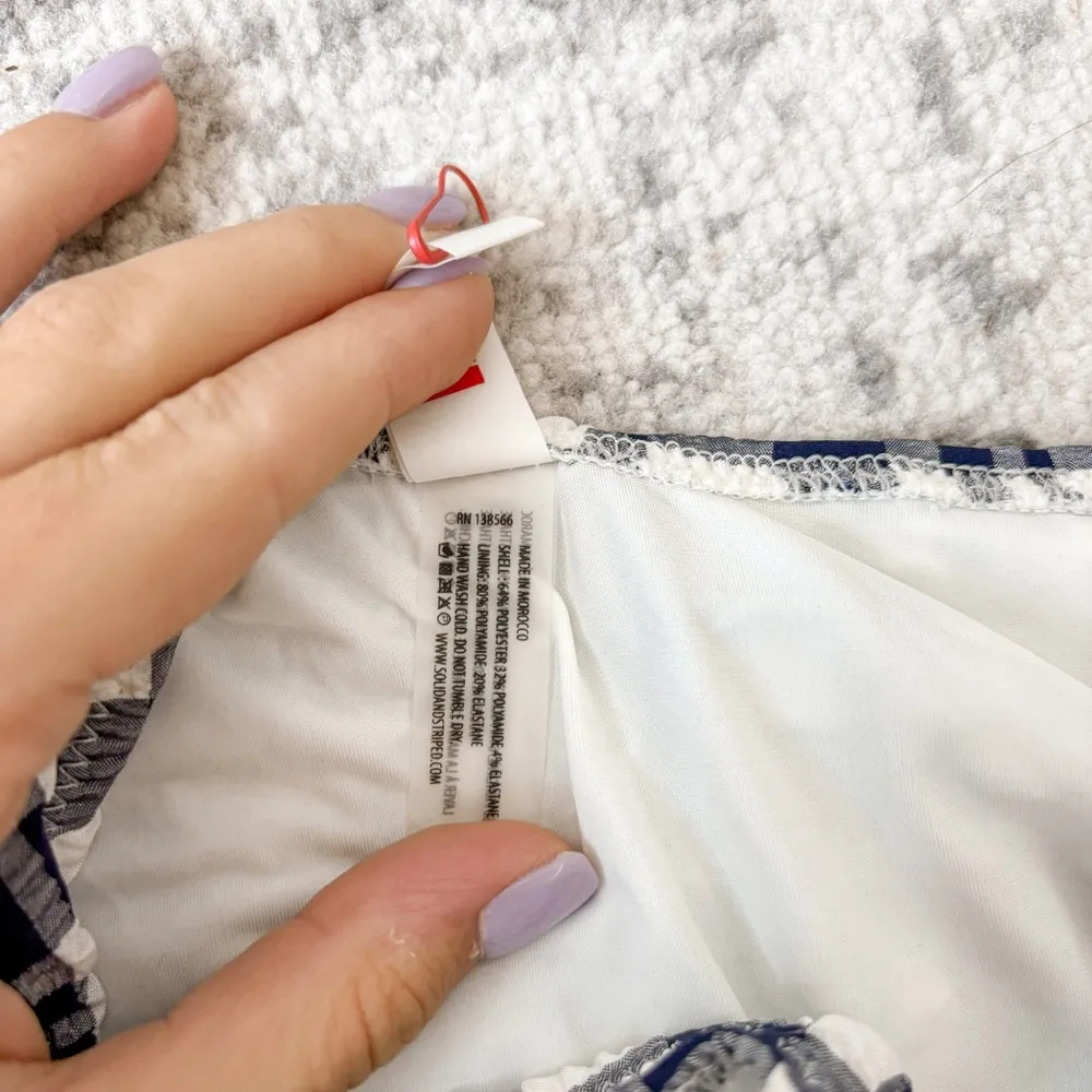 NEW Solid & Striped The Juliana One Piece Puckered Madras - Image 8