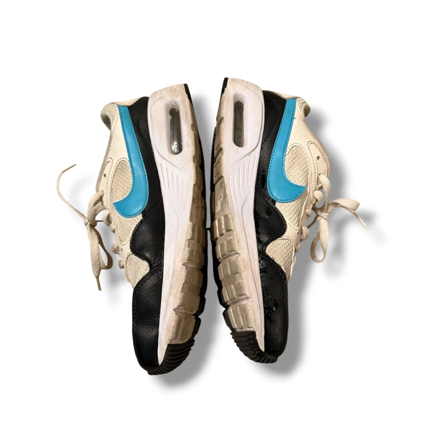 Nike Air Max SC Sneakers Women's 8 Sail Black Blue Running Cushion Retro Style - Image 3