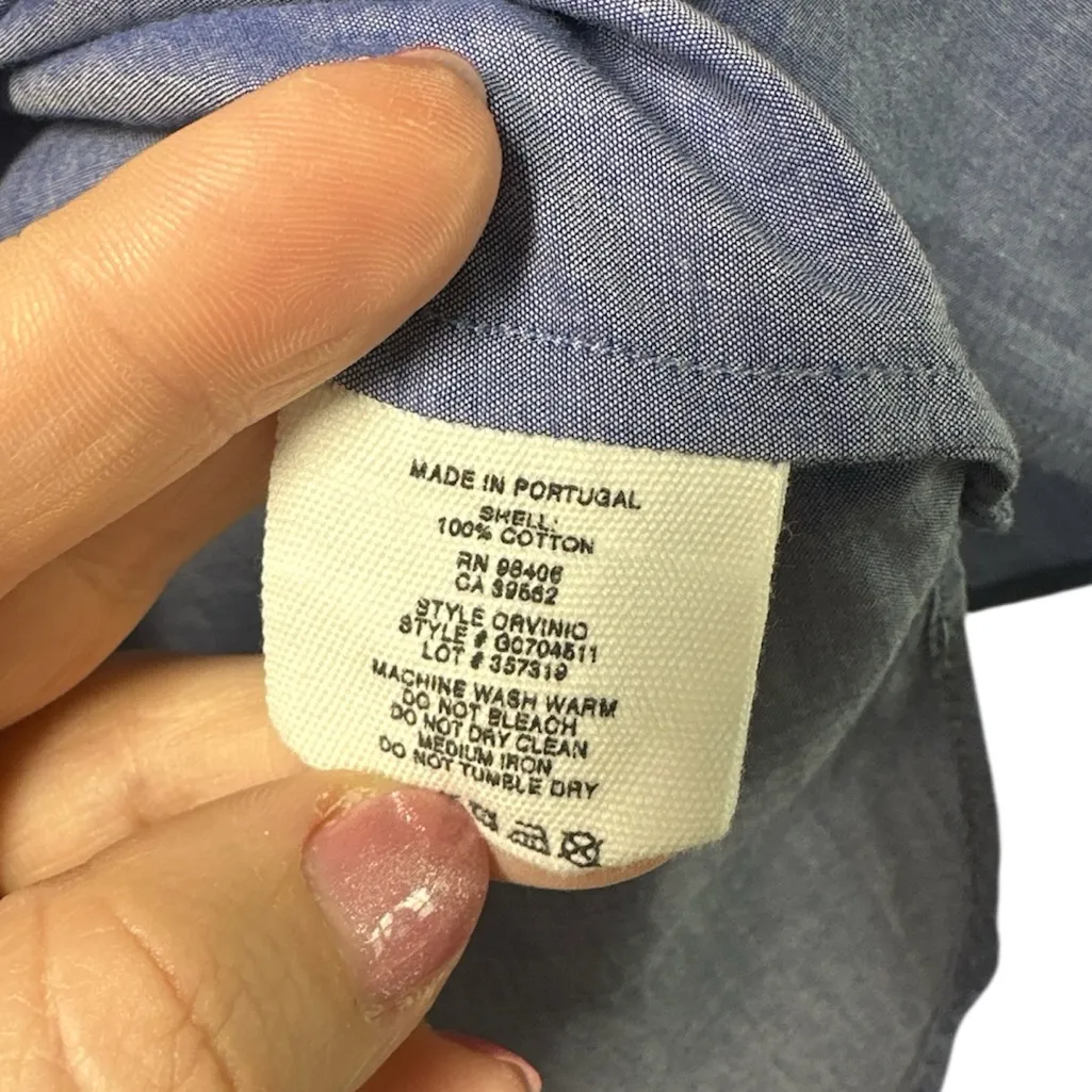 Theory  Orvinio 100% Cotton Tunic Blouse - Image 5