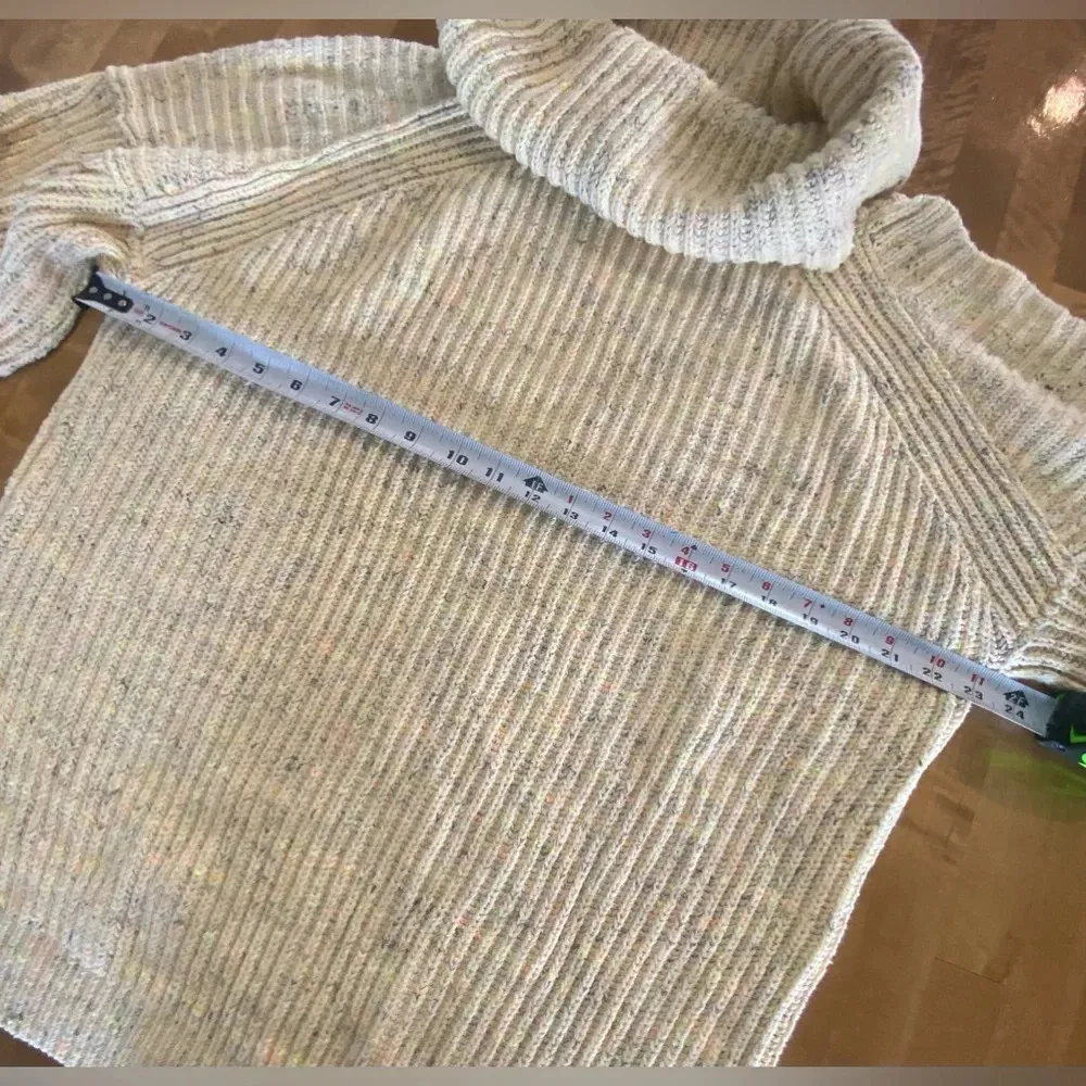 FREE PEOPLE Leo Tunic Sweater XS $168 Retail Oversized Yellow Multicolored‎ NWOT - Image 12