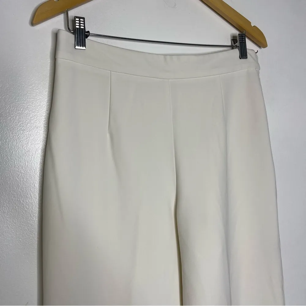 Camilyn Beth White Mae Wide Leg Pants Size Medium - Image 4