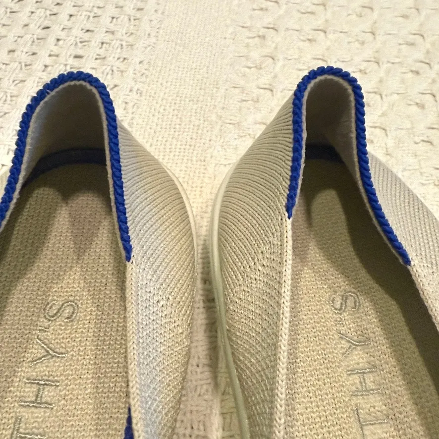 Rothy's 5 The Original Slip On Sneaker casual comfort sand 2968 - Image 5