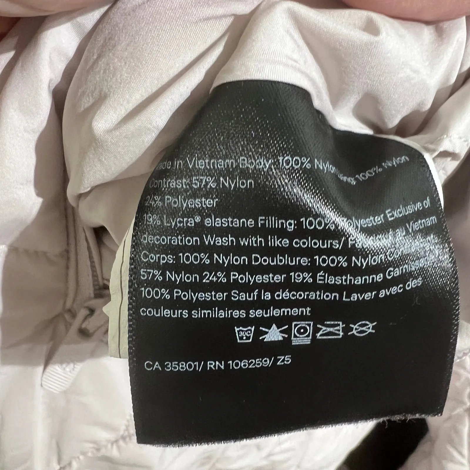 Lululemon Womens Reversible Insulated Bomber Jacket - Image 3