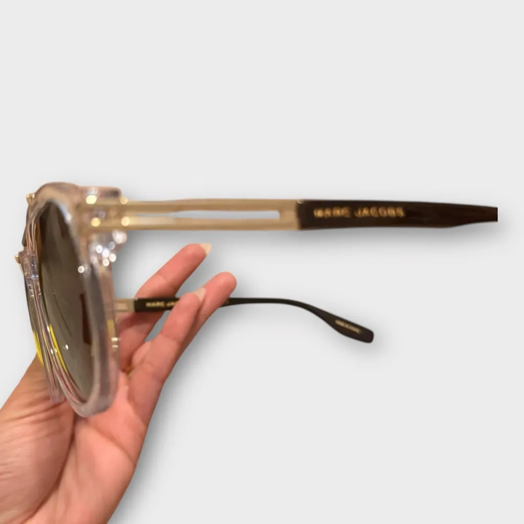 Marc Jacobs Clear Frame Gradient Sunglasses – NWOT - Image 11
