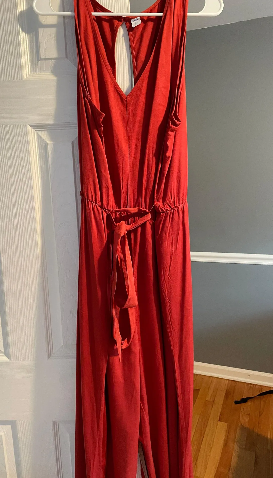 Old Navy Red Orange Jumpsuit - Image 2