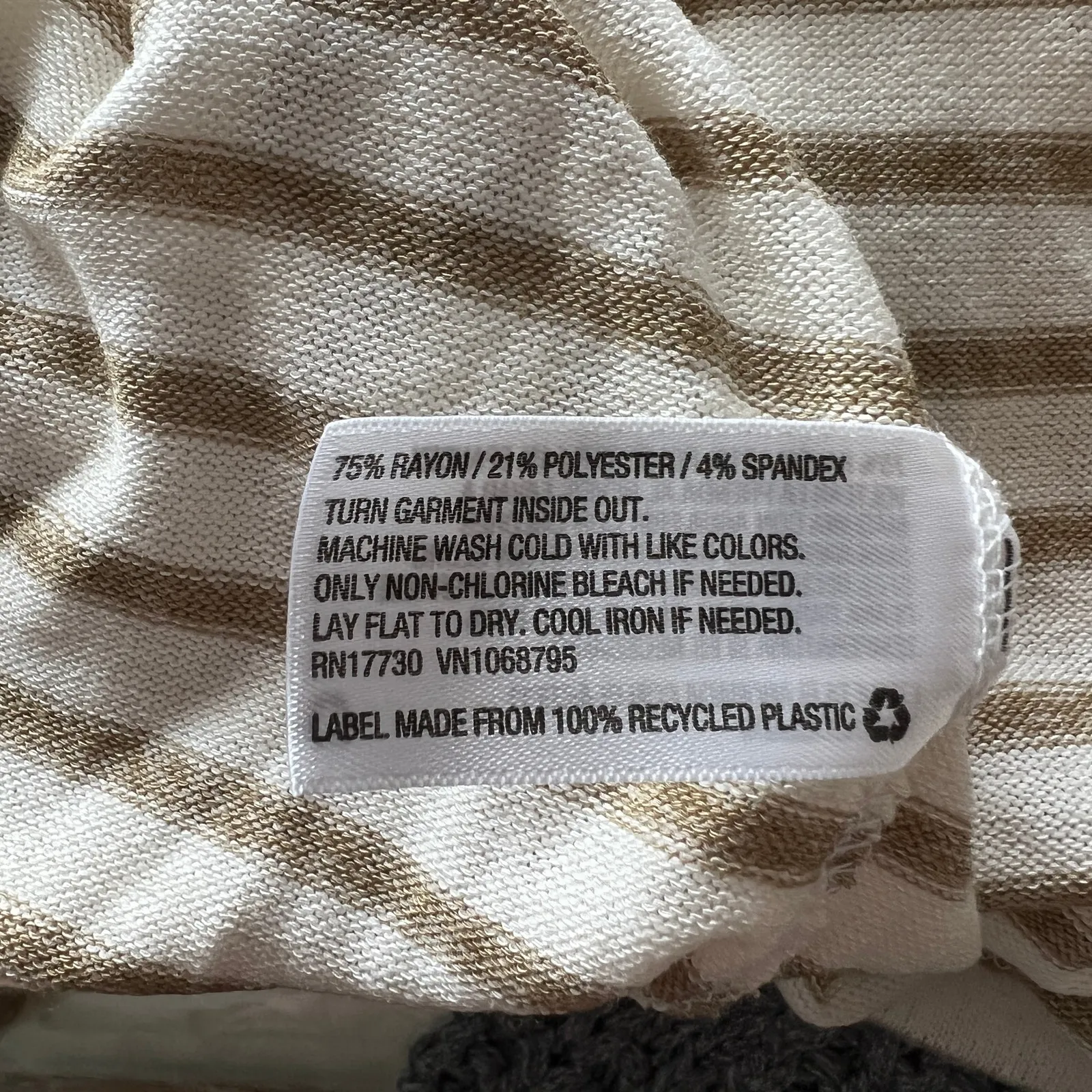 A New Day Women's Striped Long Sleeve Crewneck T-Shirt - Size XL - NWT - Image 8