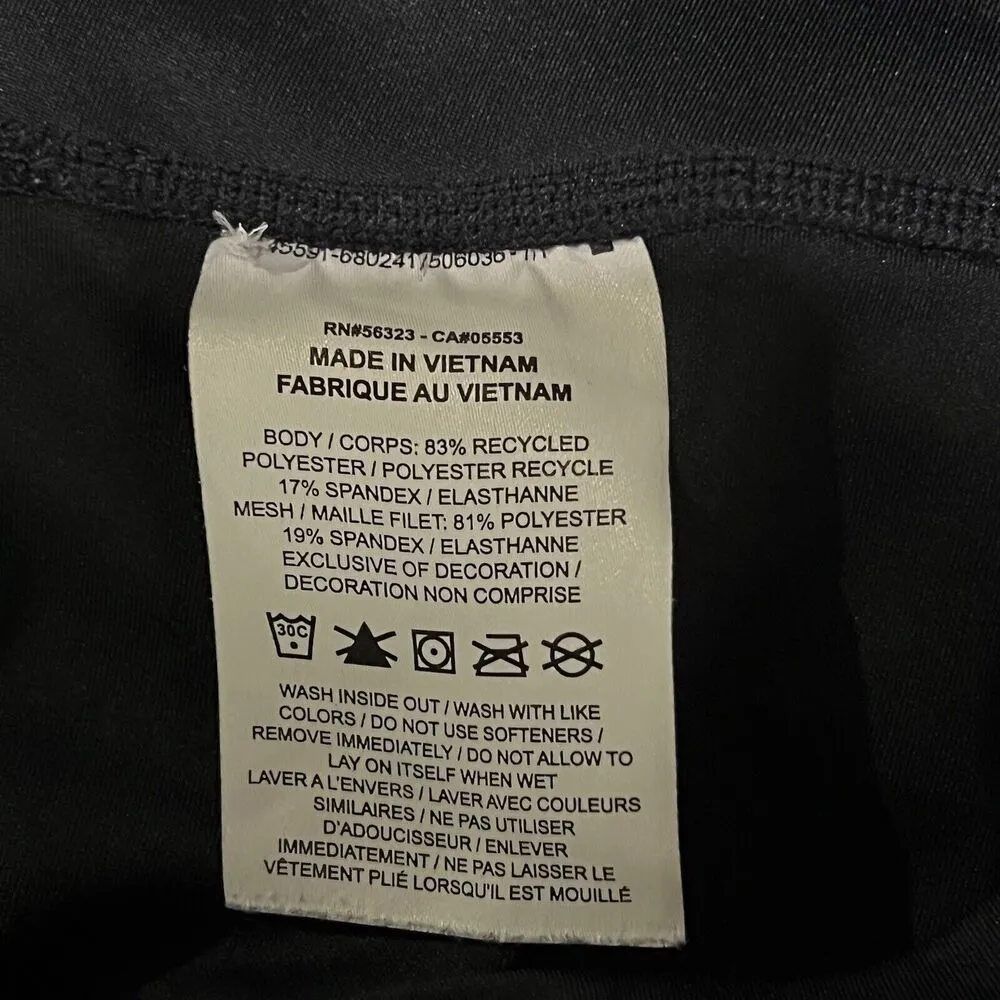 Dri Fit Leggings Women Small Cropped Graphic Running Yoga Athletic - Image 8