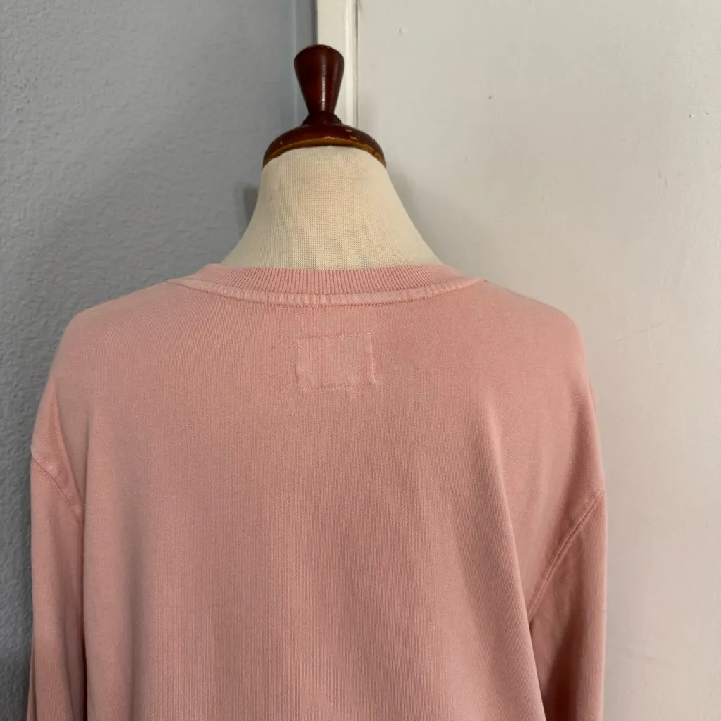Goodfellow & Co Women Soft Pink Top Relaxed Round Neck Sweater Size L - Image 7