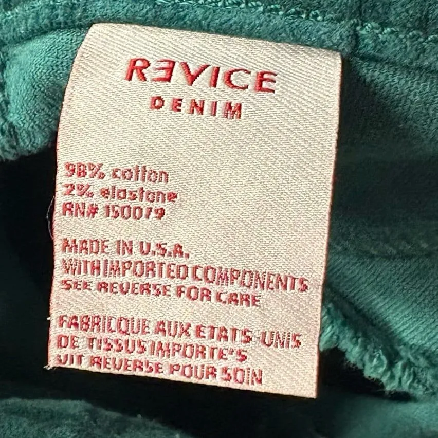 Revice Green Velvet Pants Size‎ 27 - Image 7