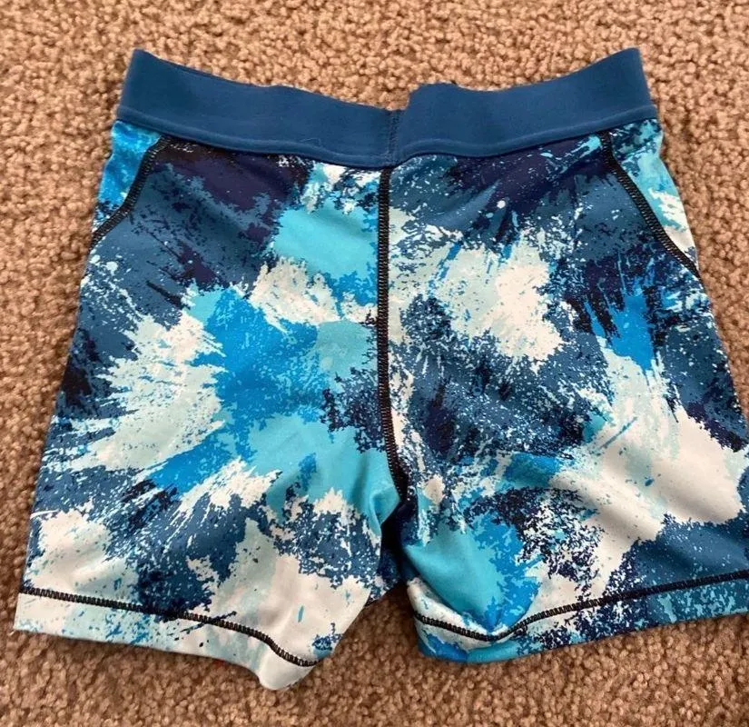Tie Dye Compression Shorts Women’s - Image 2