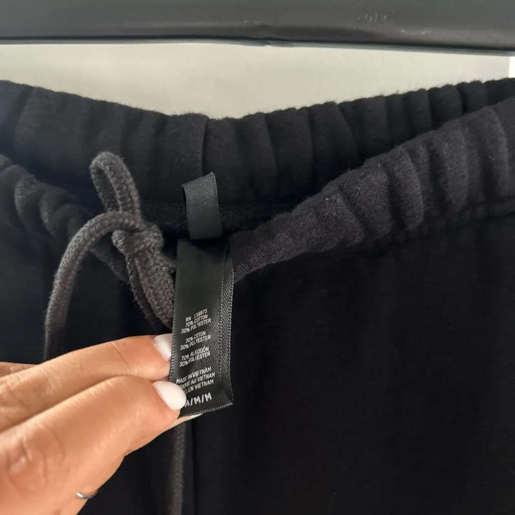 SKIMS  Cotton Fleece Straight Leg Sweatpant - Image 4