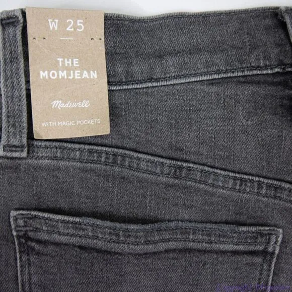 NEW‎ Madewell the Momjean in Dinsmore Wash, size 25 - Image 13