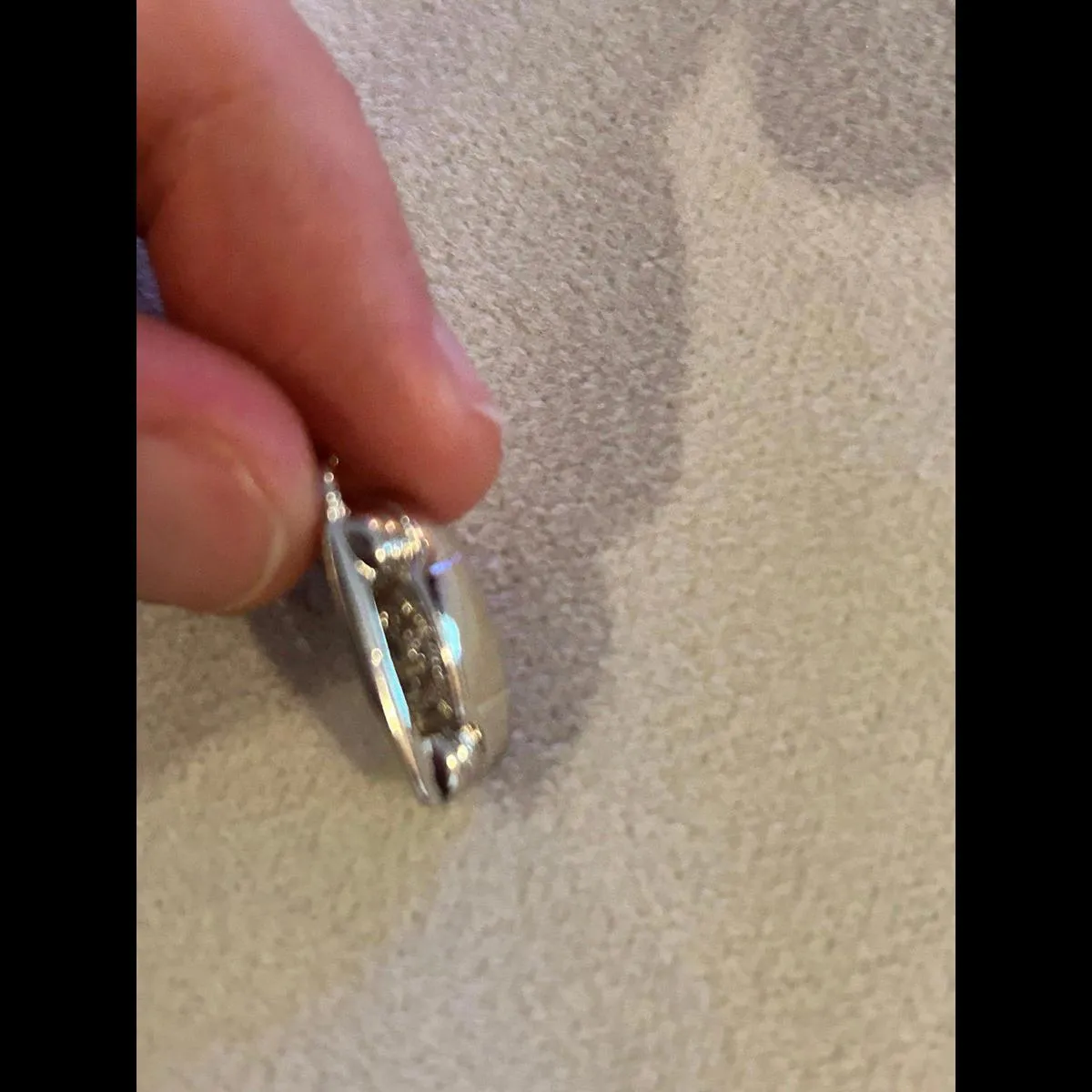 Pendant phone old fashion 925 sterling silver lot d33 - Image 4