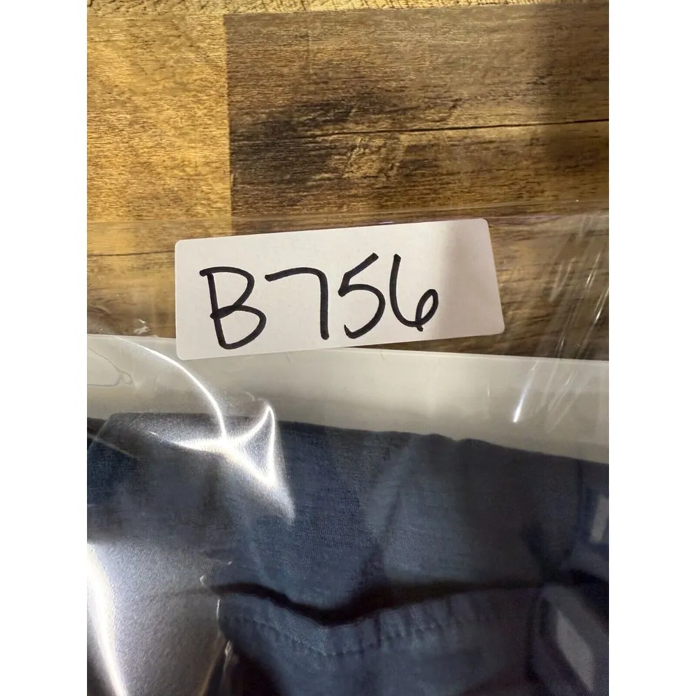 Standard James Perse Shirt Womens Sz 0 Cotton Jersey Polo Blue‎ Short Sleeve - Image 6