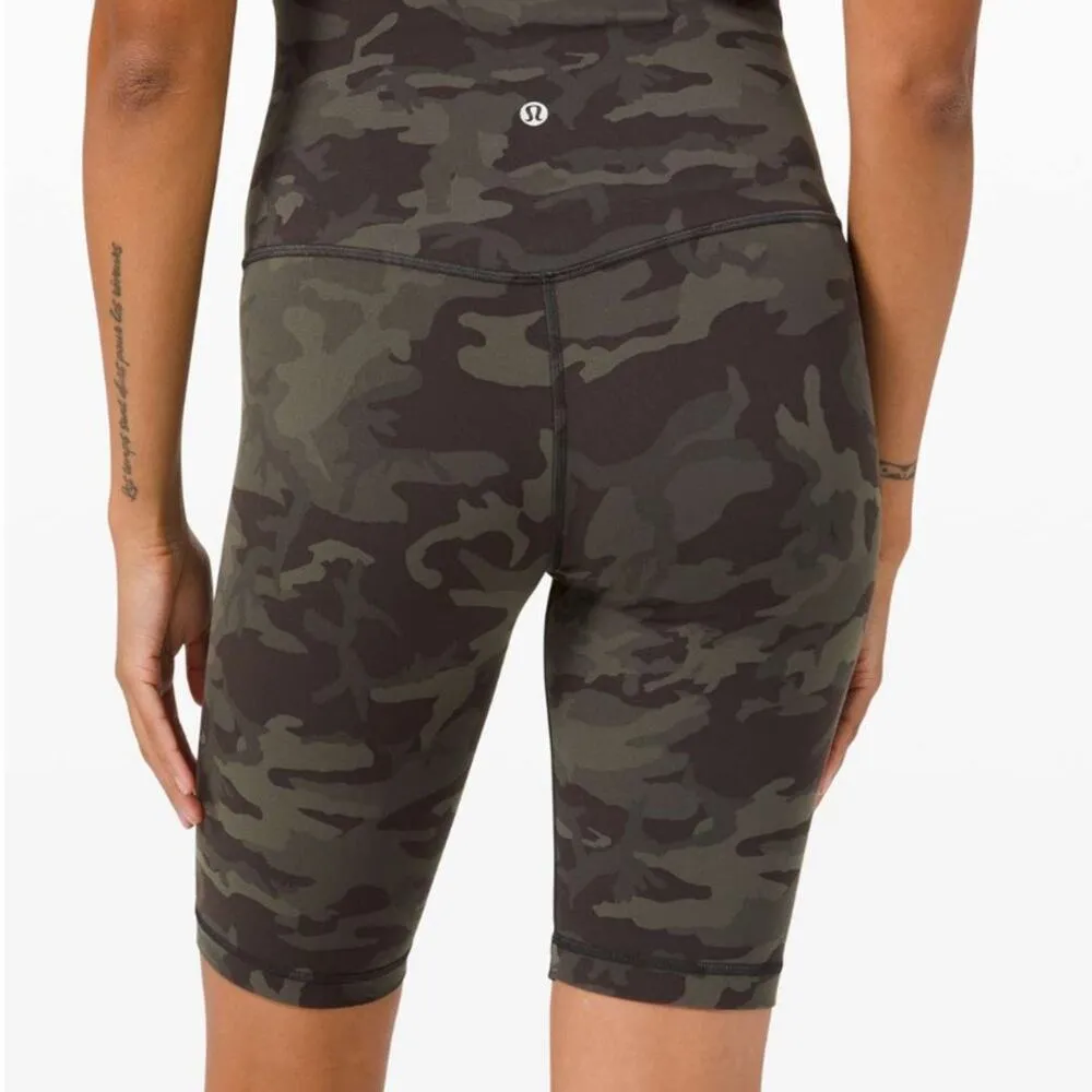 Lululemon align shorts green Camo 2 - Image 3